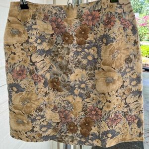 Vintage Floral Limited Skirt